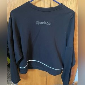 Women’s Reebok Cropped Hoodie! Size Large and lightly worn, in great condition!